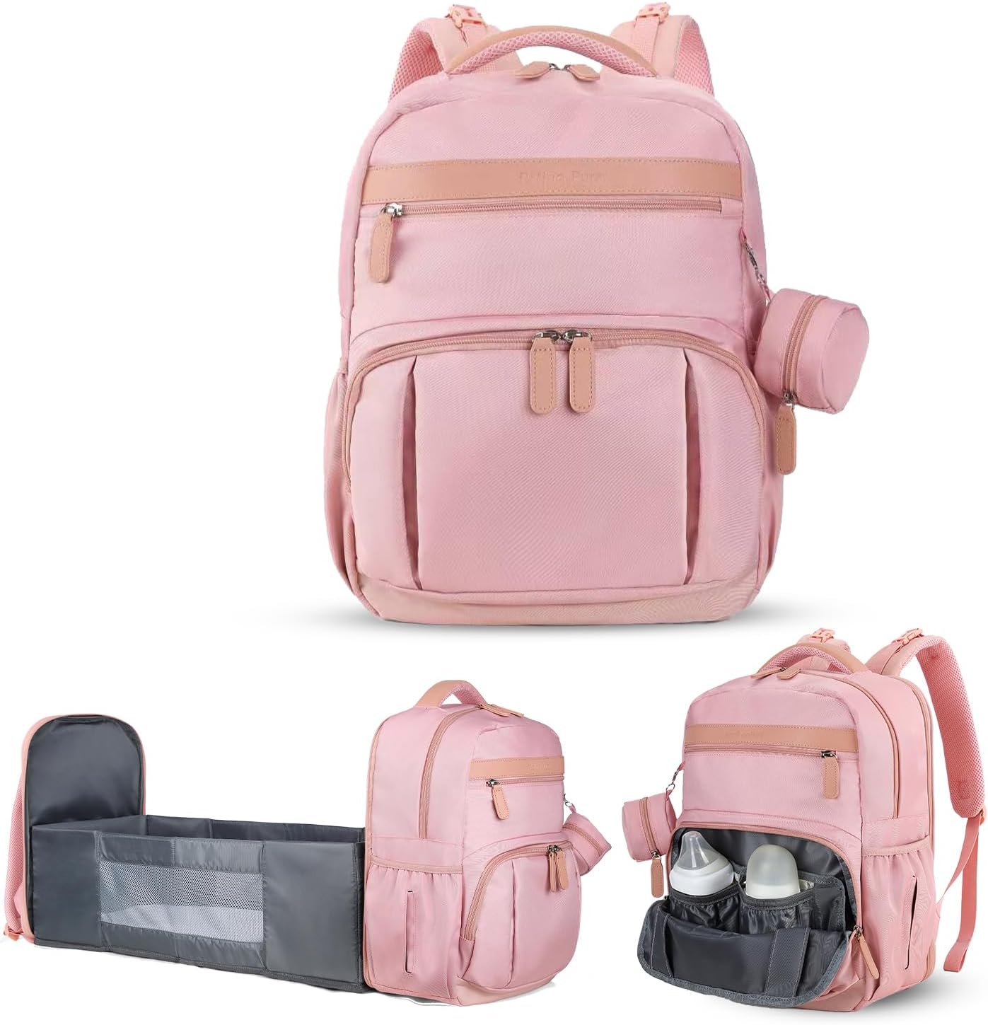 Baby Diaper Bag Backpack with Changing Station for Parents