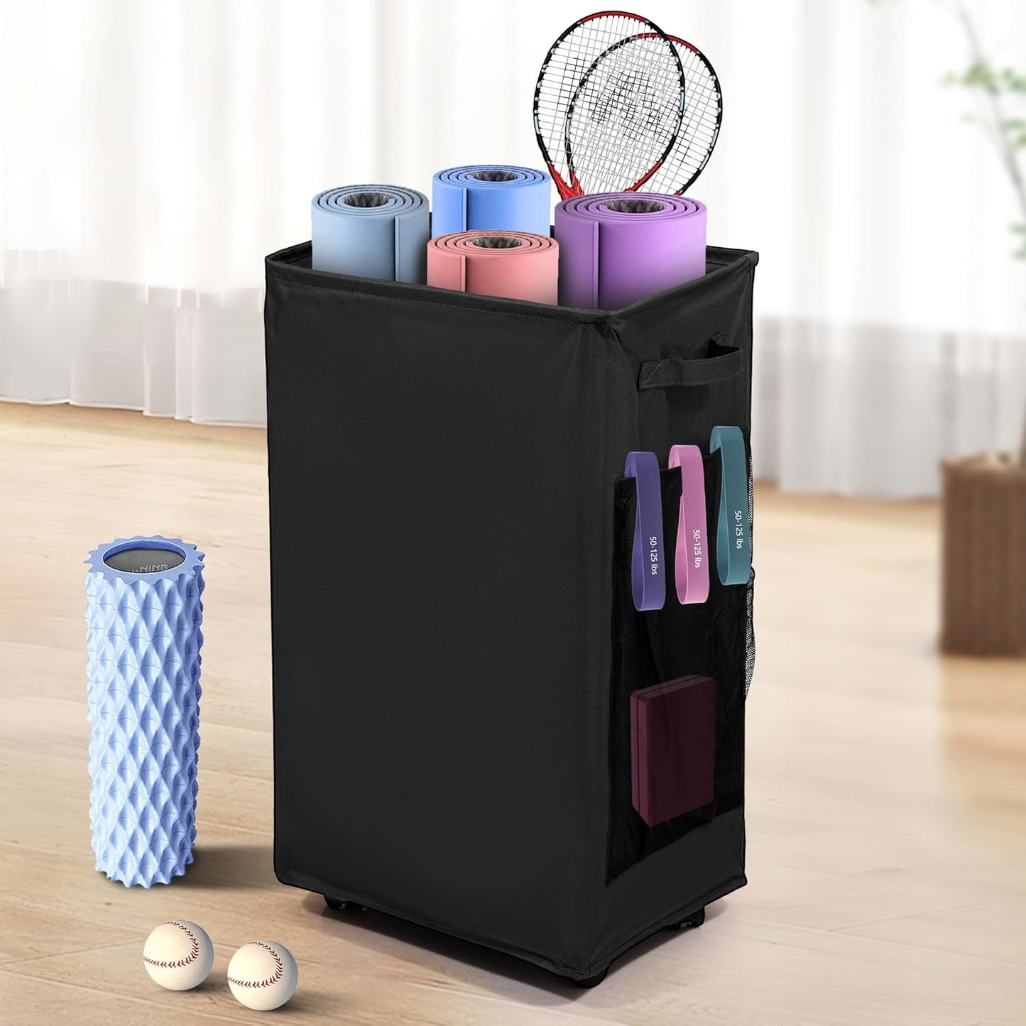 Yoga Mat Storage Rack - Organize Your Home Gym!