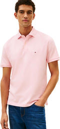 Men's Cotton Pique Polo Shirt Regular Fit - Tommy Hilfiger