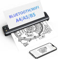 Rongta Portable Printers Wireless for Travel - Compact Thermal Printer