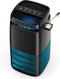 POMORON 4-in-1 Air Purifier with H13 HEPA Filter - Quiet Home Use