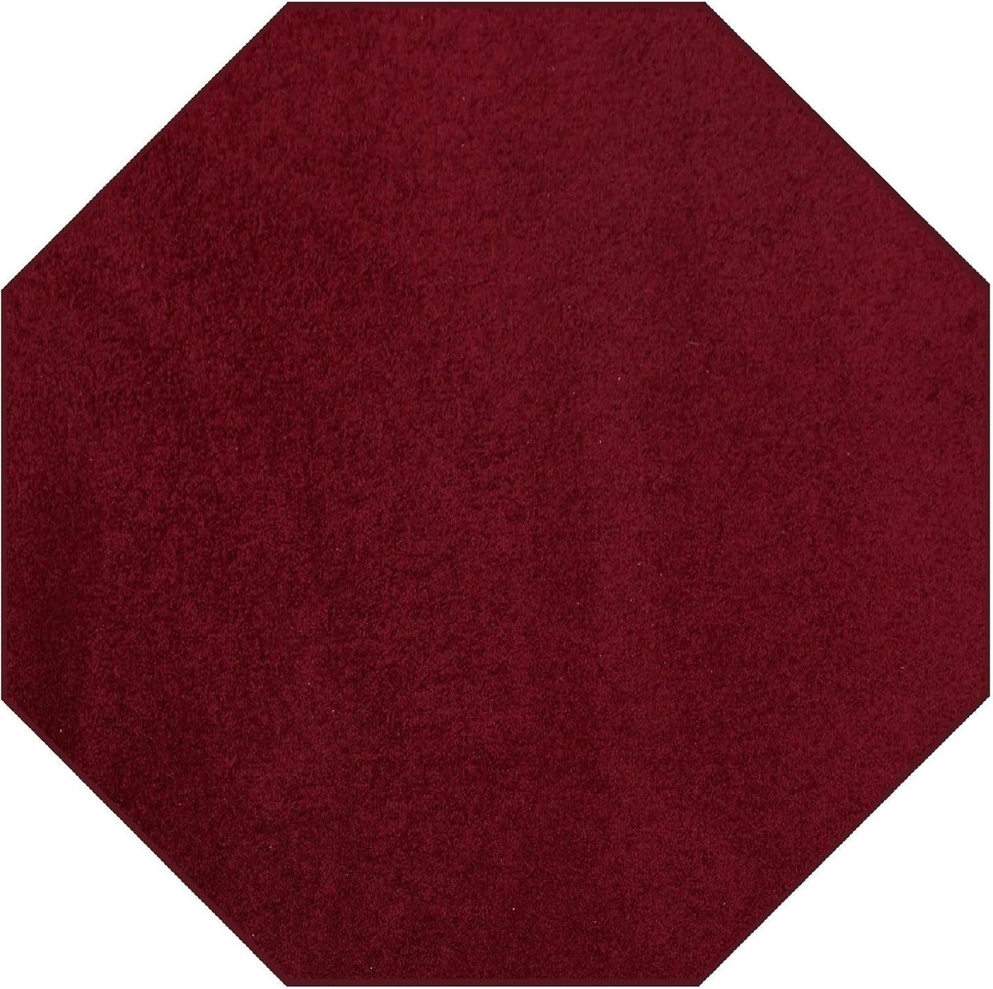 Burgundy Pet Friendly Solid Color Area Rugs for Home Decor