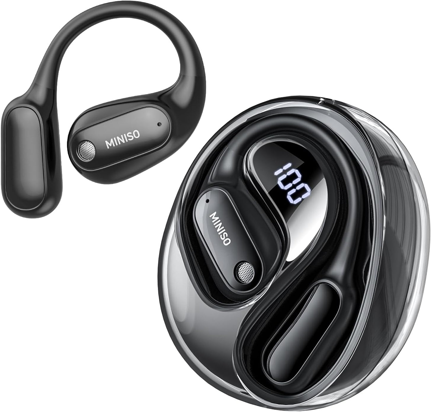 MINISO Language Translator Earbuds: Real-Time 135 Languages
