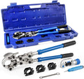 iCrimp Copper Pipe Pressing Tool Kit with Cutter & Deburring Tool