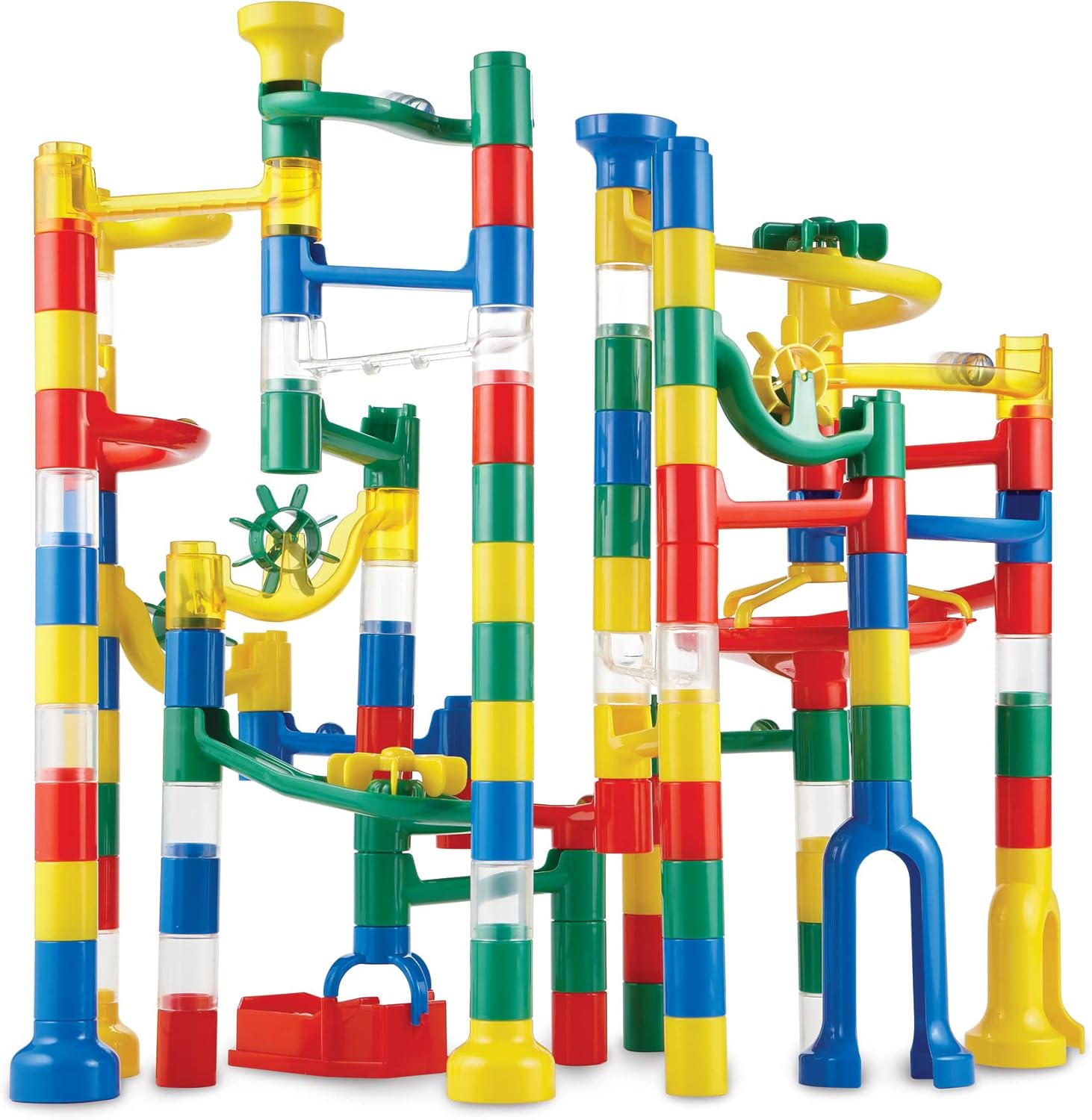 MindWare Marble Run 123 Piece Set for Creative STEM Play