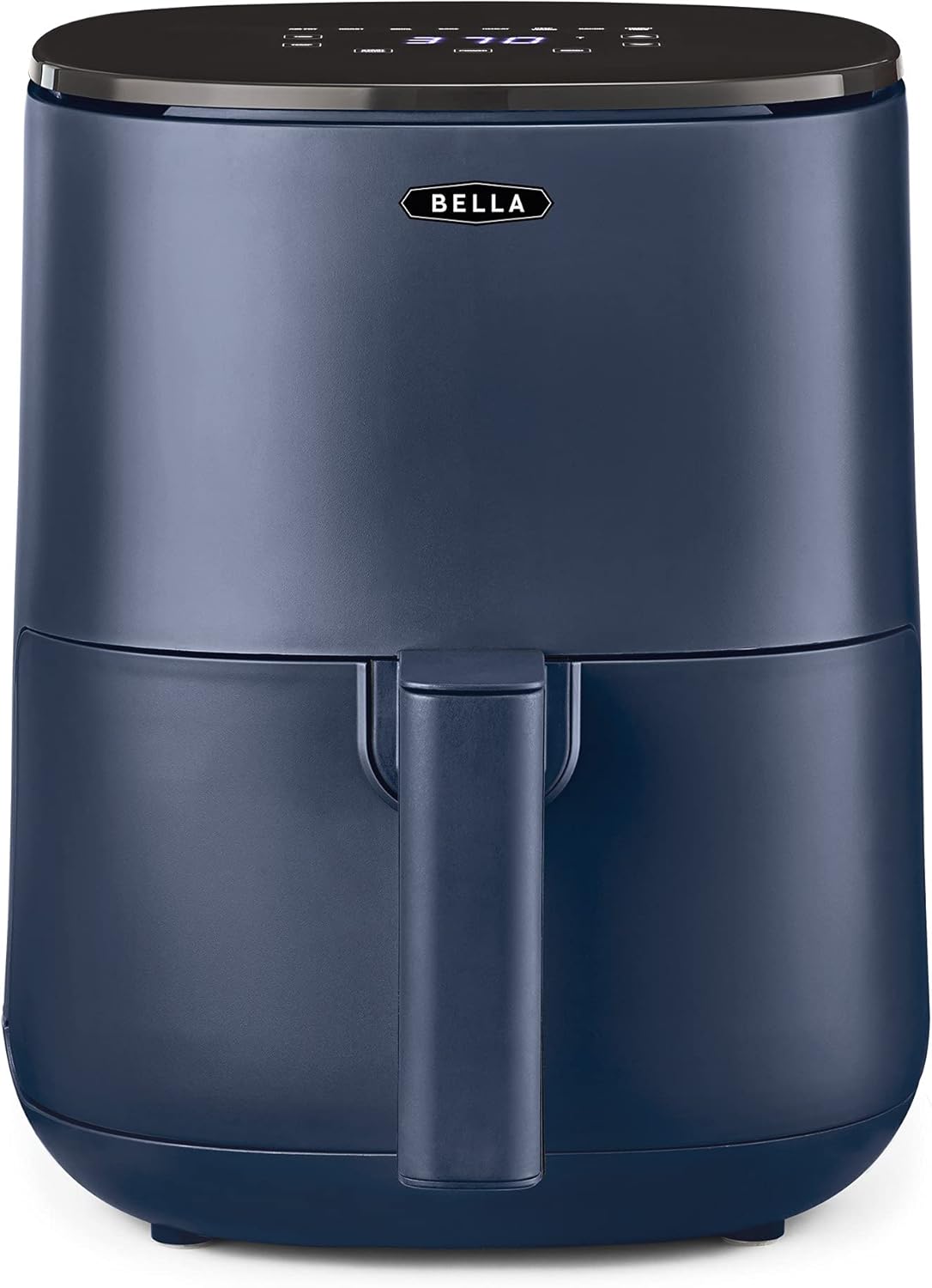 BELLA 3 Qt Air Fryer Oven - 1400W Heating - Matte Blue