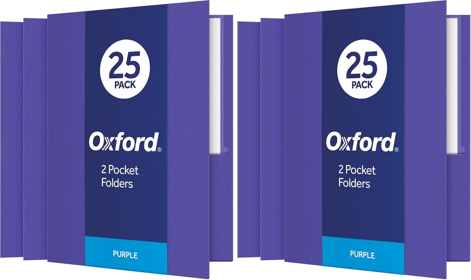Oxford Twin-Pocket Folders for School and Home Organization
