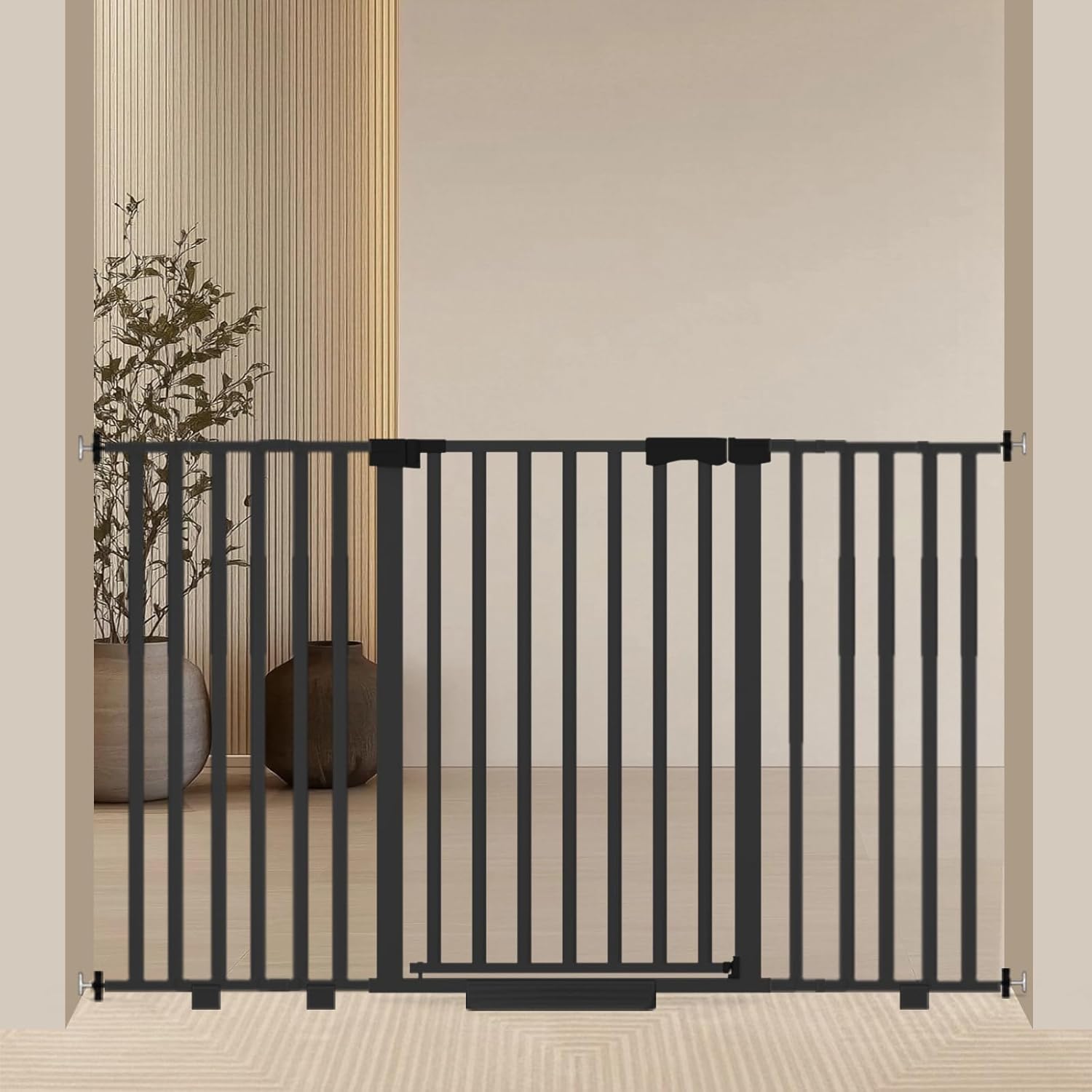 Extra Wide Baby Gate for 30-63 Inch Openings - Safe & Sturdy