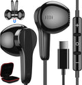Crystal Clear Sound: USB C Earphones for Samsung & iPhone