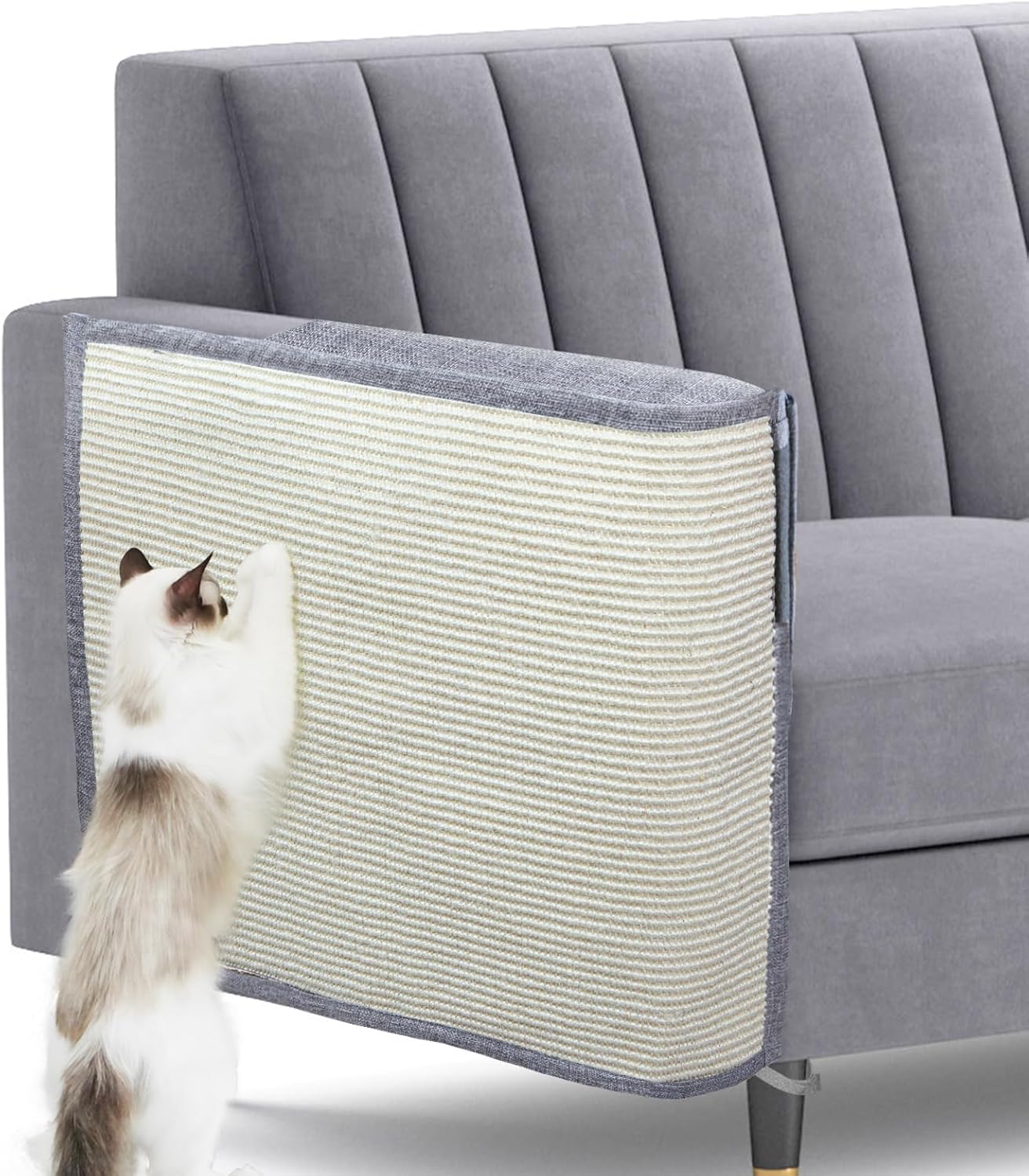 Upgraded Cat Scratch Furniture Protector for Couch and Sofa