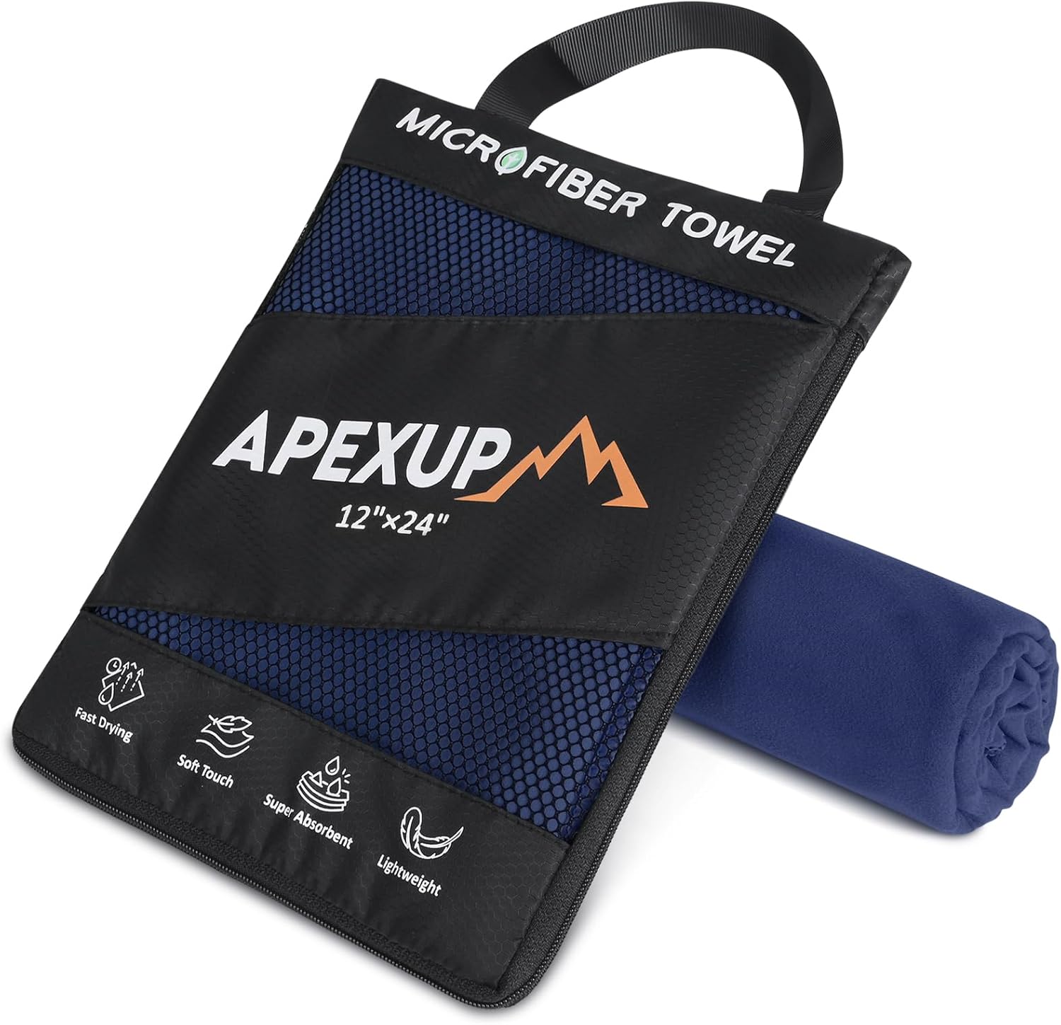 Quick Dry Microfiber Gym Towel by APEXUP