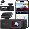Dash Cam Front and Rear 2K + 1080P Dual Channel - Compact WiFi E2PRO