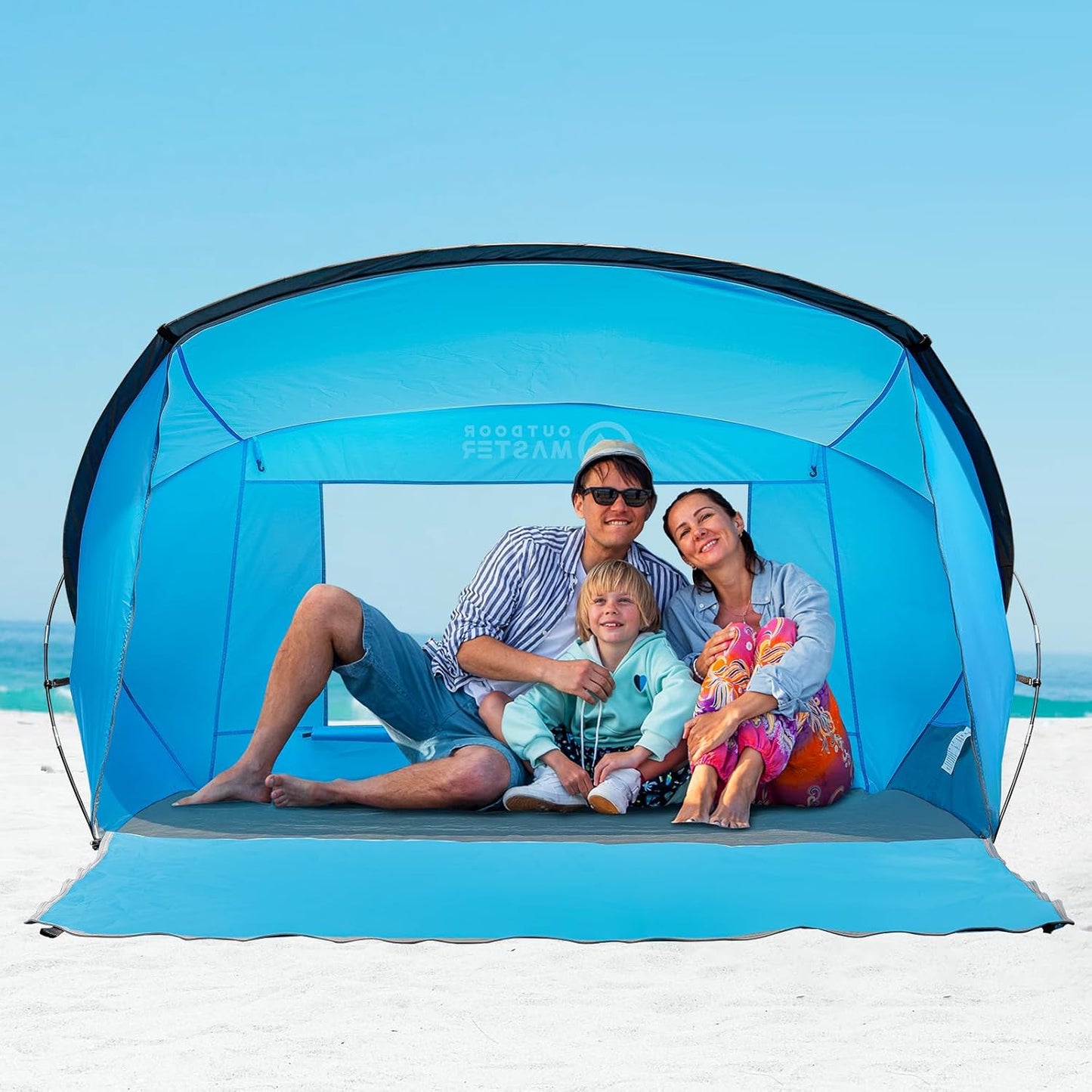 Easy Setup Beach Shade Canopy - UPF 50+ Protection