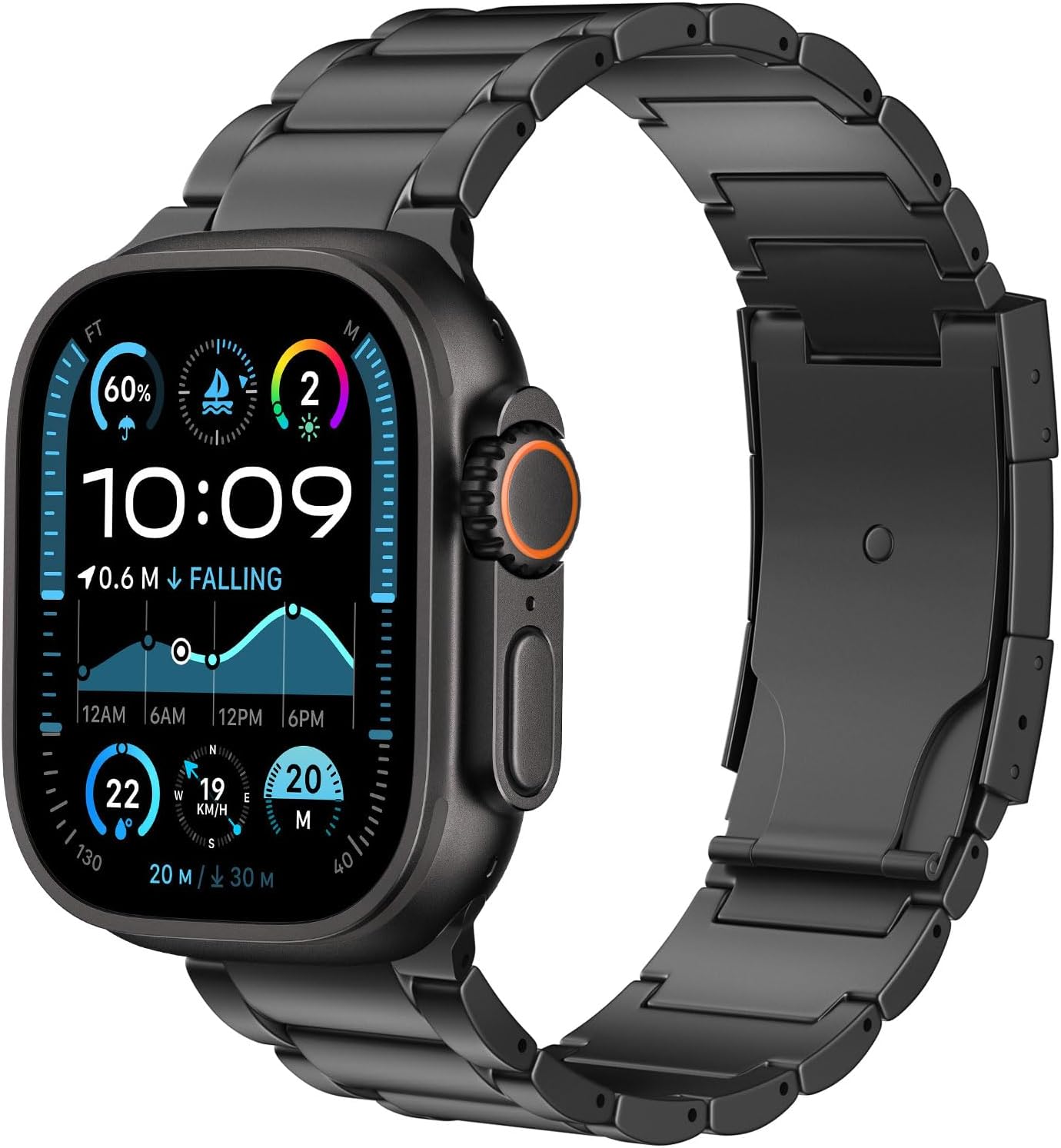 MoKo Titanium Apple Watch Band - Ultra Lightweight