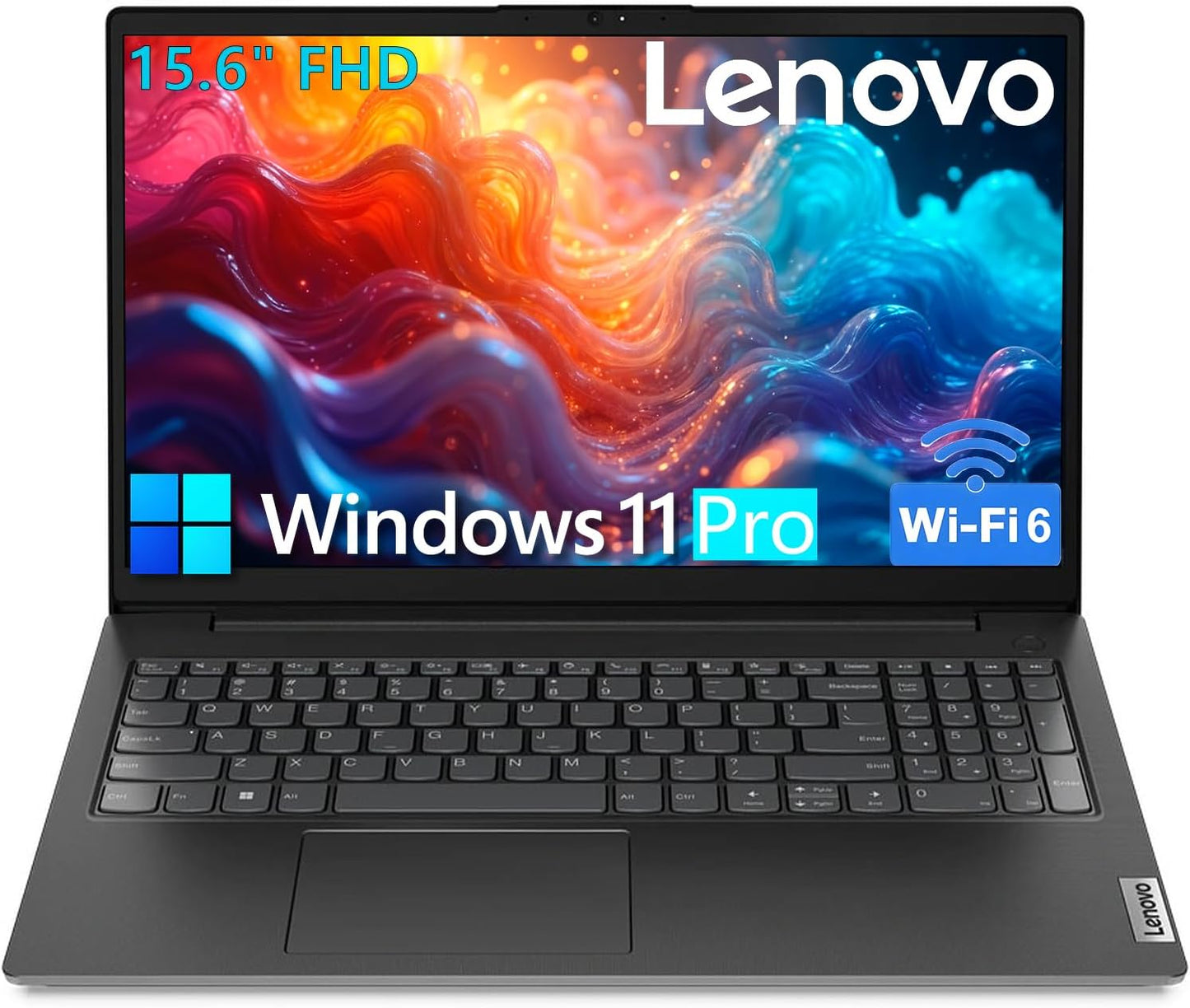 Lenovo 15.6 FHD Laptop for Business, Home, and Students