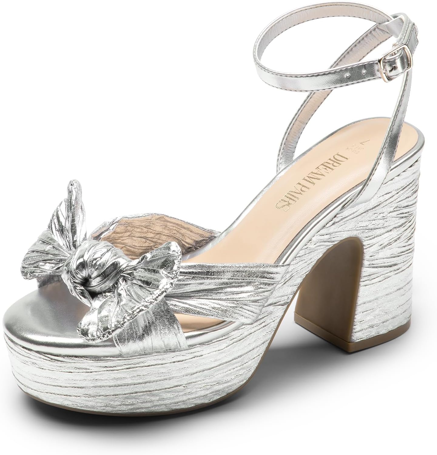 DREAM PAIRS Women's Chunky Platform Heels for Elegant Occasions