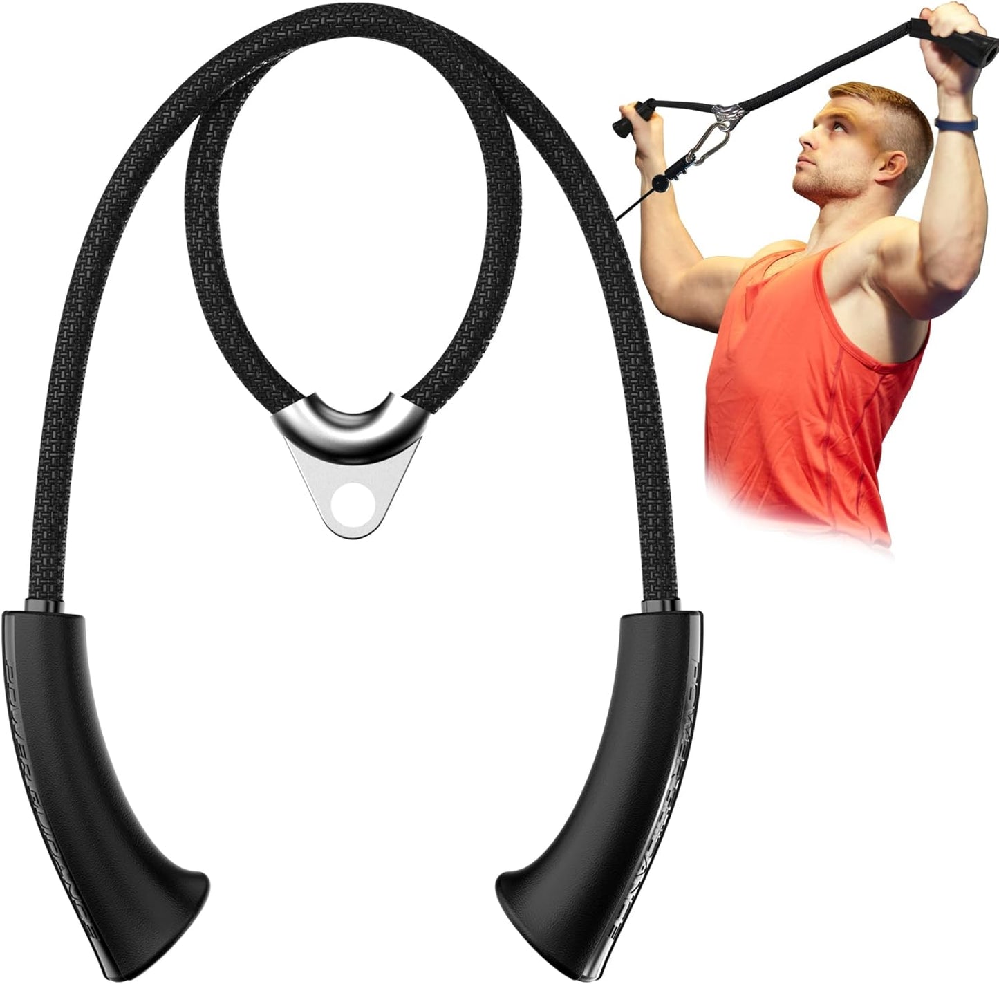 Tricep Rope Attachment - POWER GUIDANCE Strength