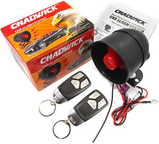 Car Horn Siren Alarm System with Remote Controls for Security