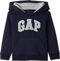 GAP Baby Boys Playtime Logo Pullover Hoodie - Cozy Everyday Essential