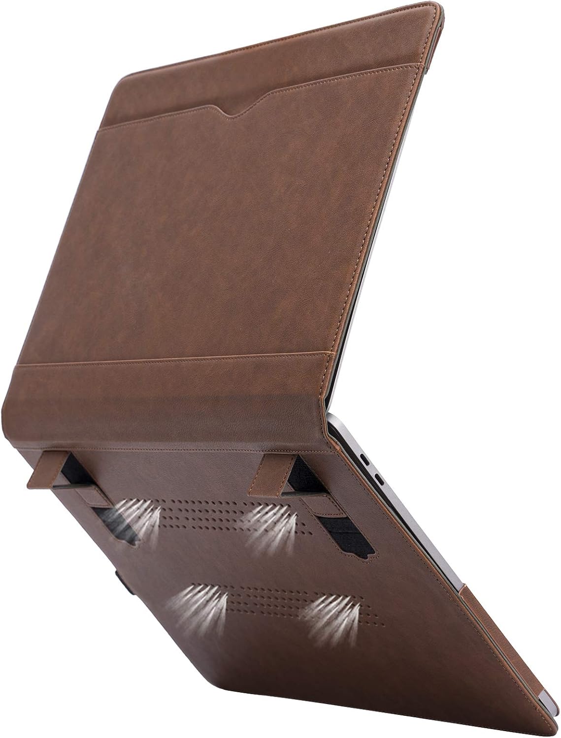 TYTX Laptop Case for MacBook Pro 16 Inch - Dark Brown Leather