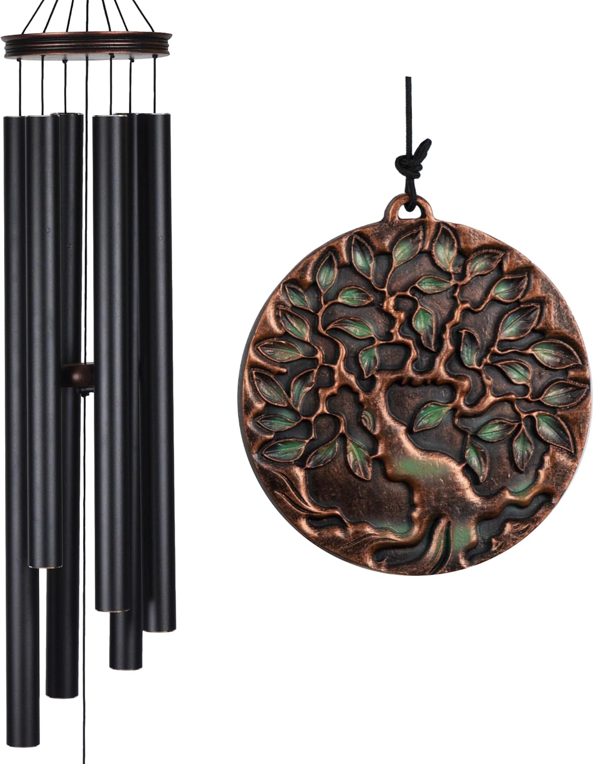 Vanquer Large Wind Chimes for Outside Deep Tone - 46 in