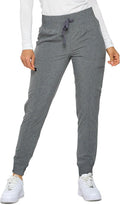 Monarch Uniforms Womens Jogger Scrubs Ribbed Jogger Scrub Pants KNIT