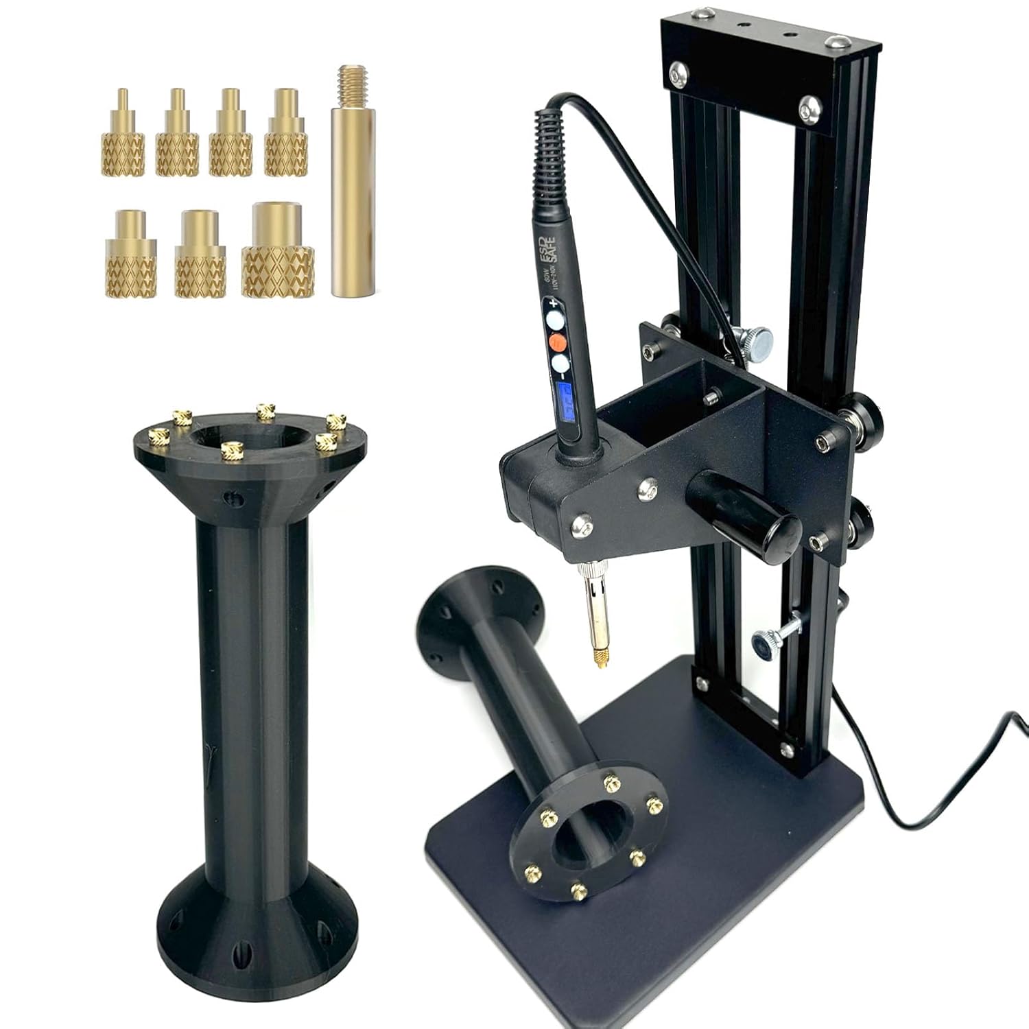 Vertical Heat Press Machine for 3D Printing and Plastic Inserts