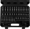 48-Piece 3/8ft Drive Socket Set SAE & Metric - Durable, Organized Kit
