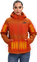 Heated Jackets for Women with Battery Pack Included - Softshell Warmth