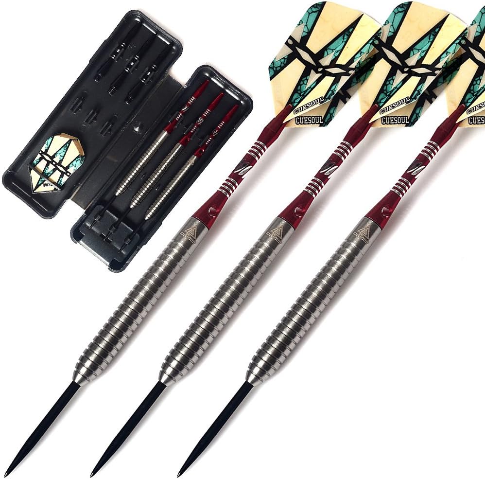 CUESOUL Tungsten Steel Tip Darts for Precision and Performance