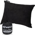 POWERLIX Memory Foam Camping Pillow - Washable & Inflatable