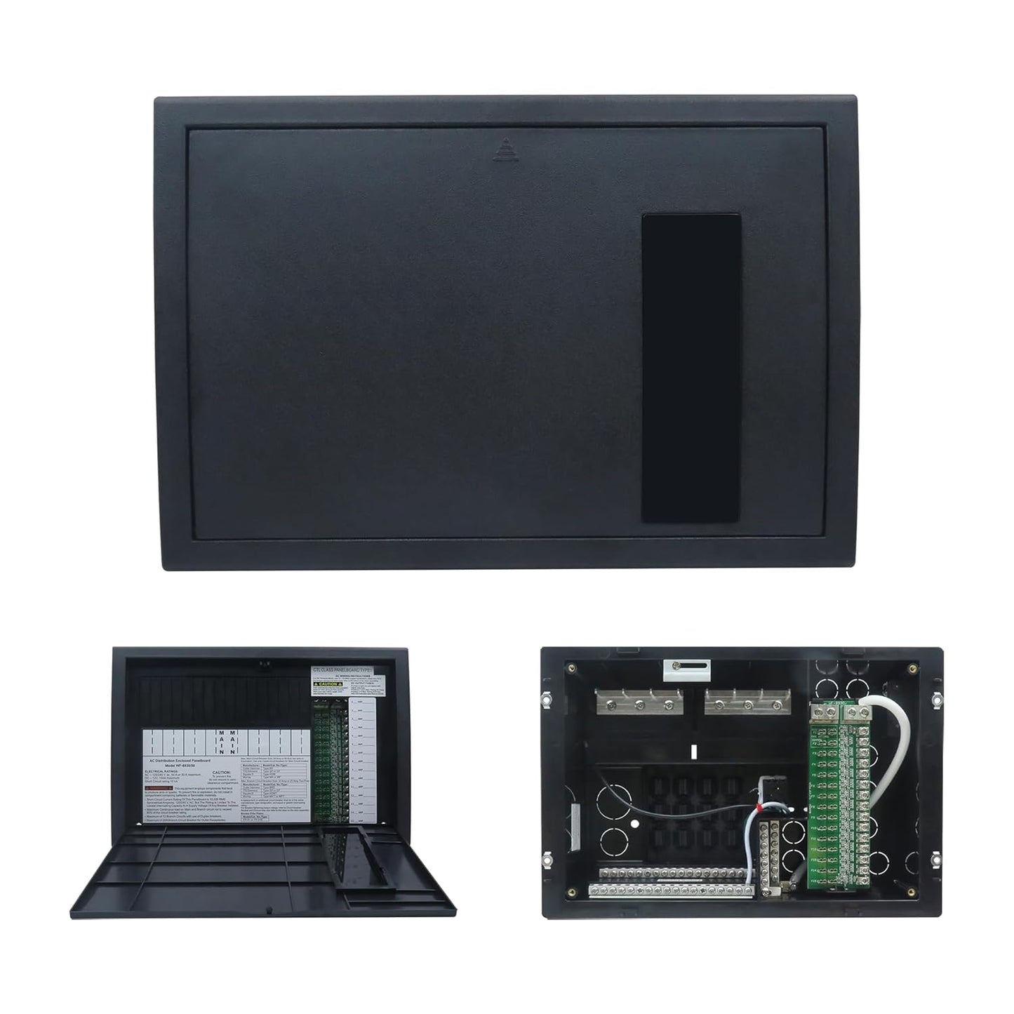 RV Electrical Panel Wf-8930/50NPB, 50 Amp AC Distribution Center