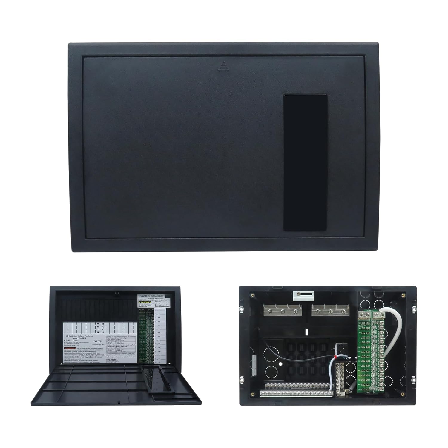RV Electrical Panel Wf-8930/50NPB, 50 Amp AC Distribution Center