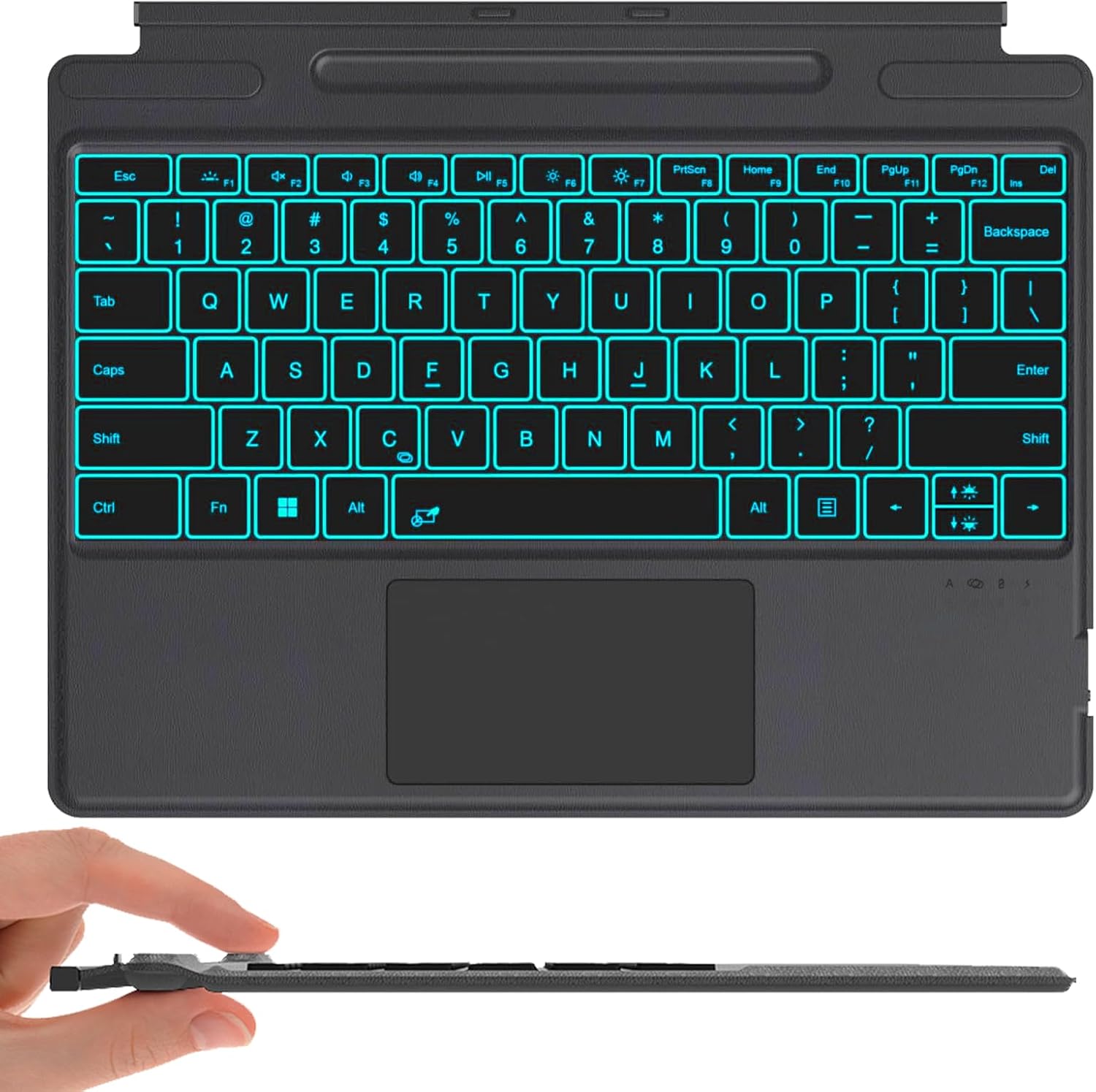 Wireless Type Cover Keyboard for Microsoft Surface Pro 8/9/X/10/11