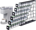 6-Tier Coffee Pod Holder for K Cup - 48 Capsule Vertical Rack