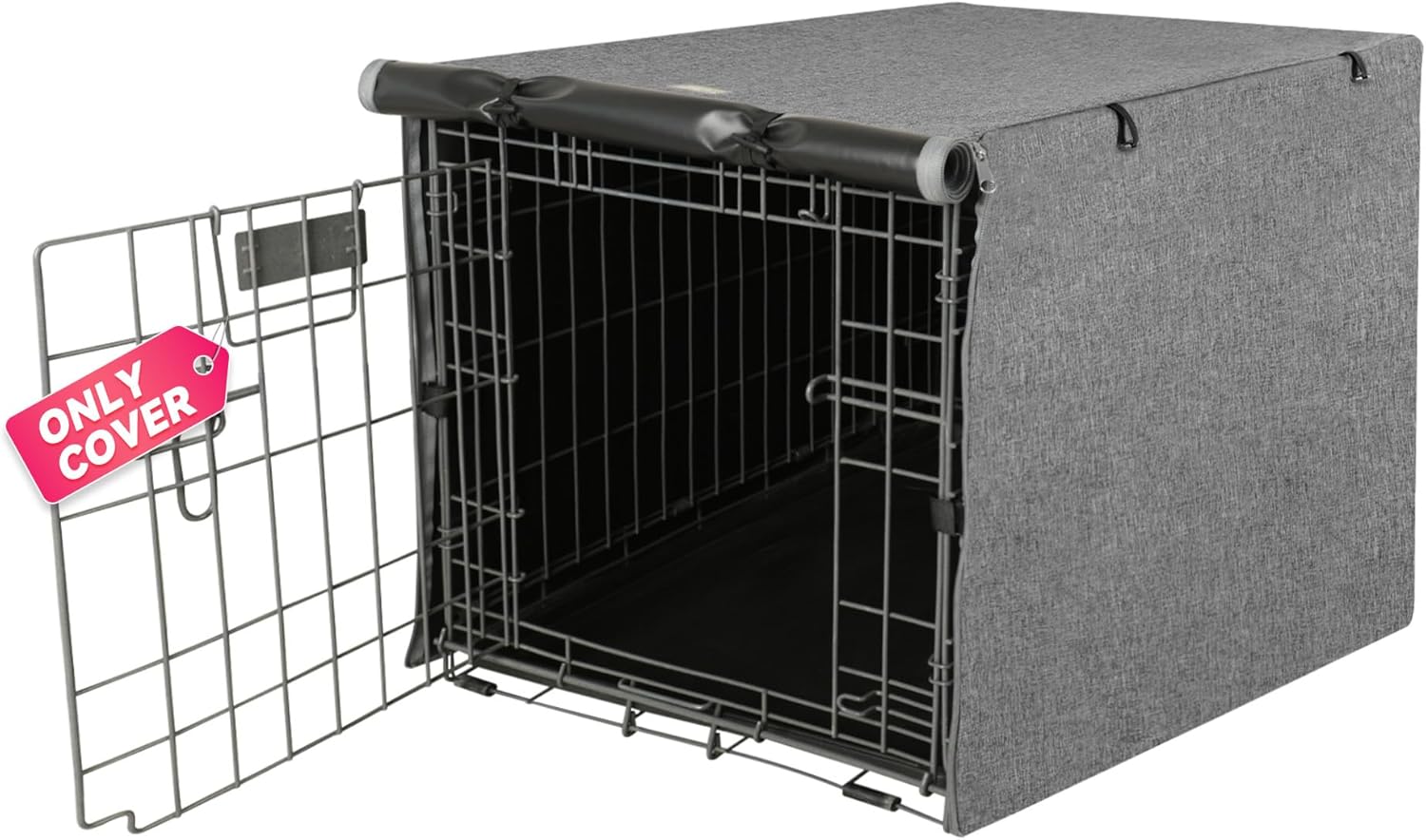 Dog Crate Cover for 48 Inch Crates - Durable Polyester Design