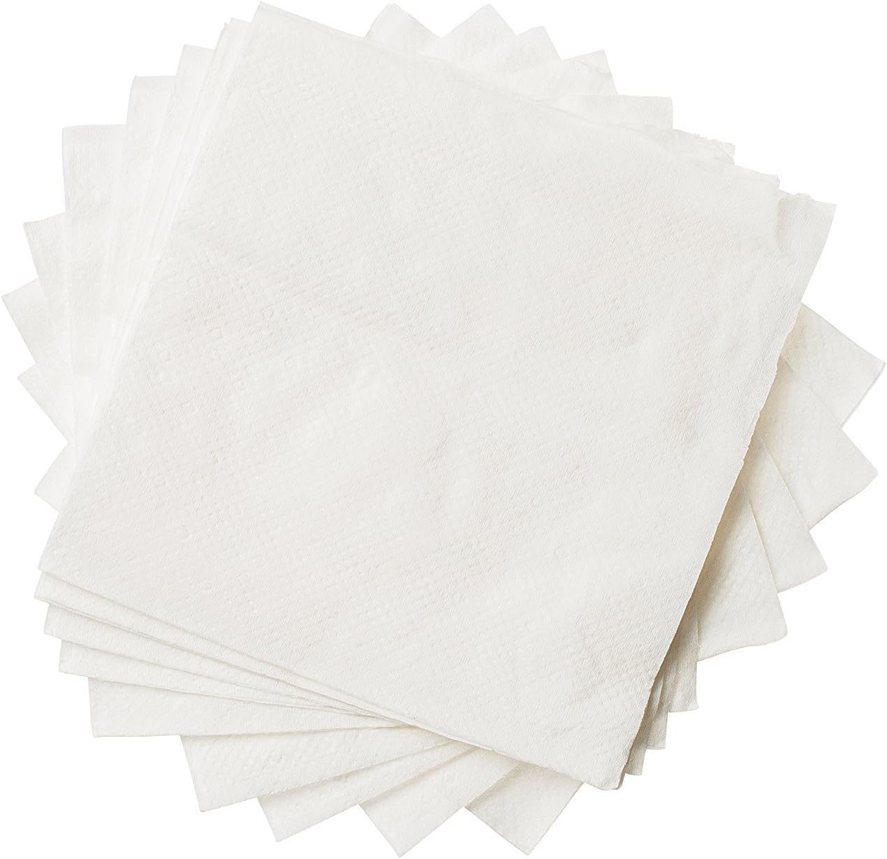 1000 White Cocktail Napkins - Bulk Pack