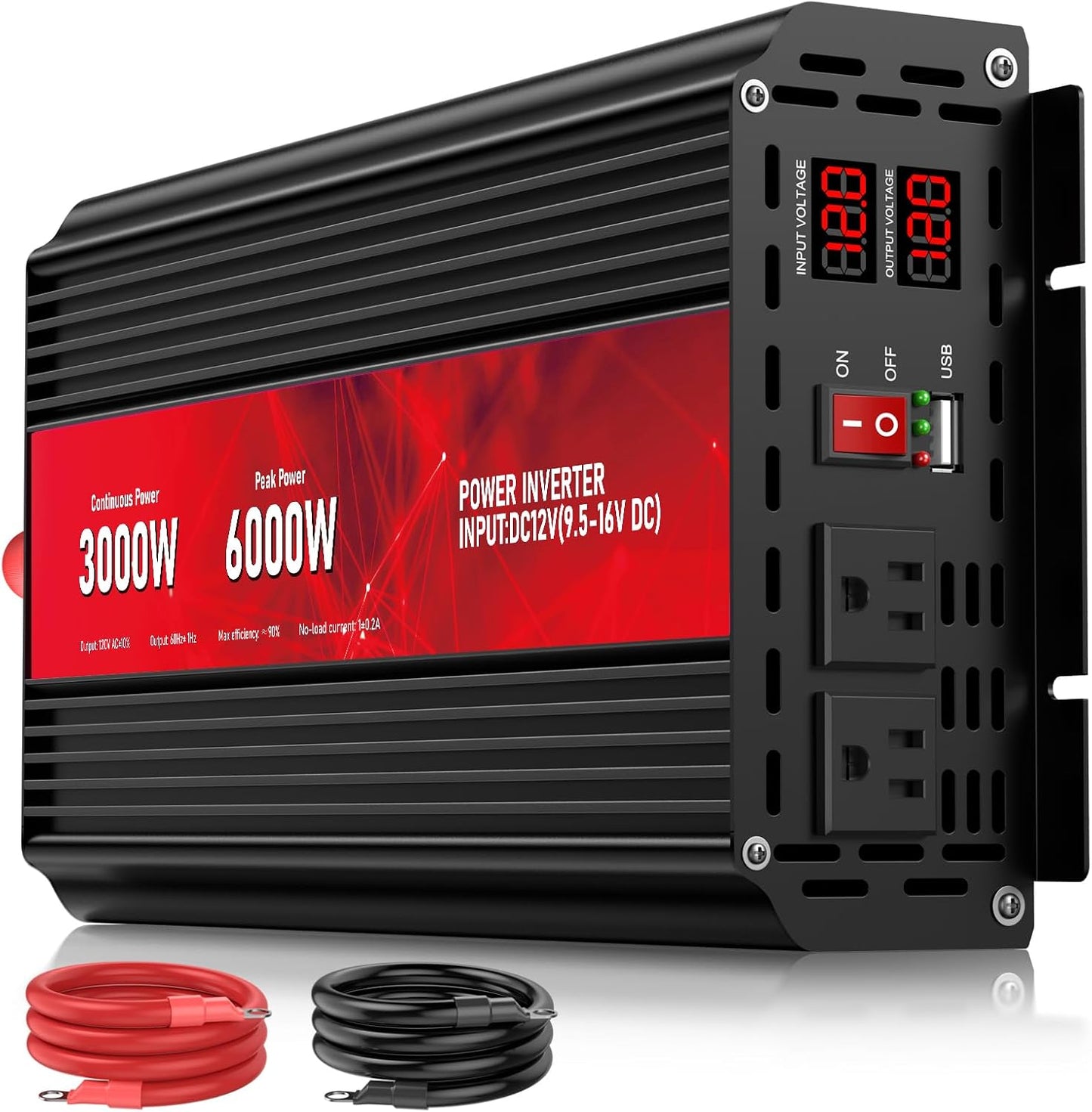 3000W Power Inverter for Outdoor Activities and Emergencies