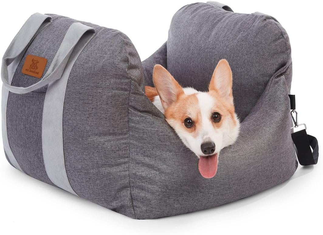 PET AWESOME Dog Car Seat for Small and Medium Pets Travel