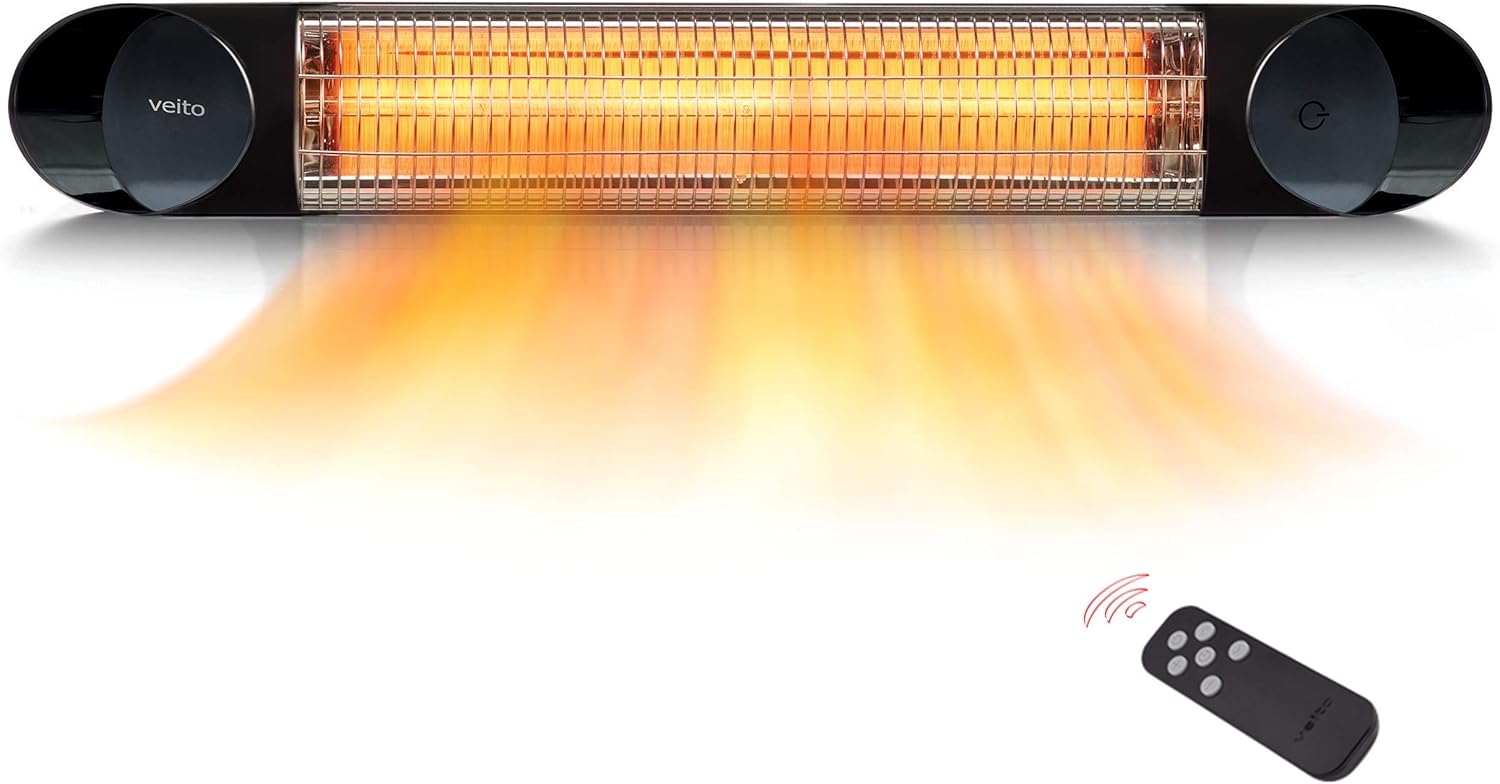 1500W Veito Infrared Patio Heater with Remote