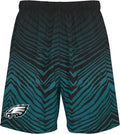 Zubaz NFL Men's 7ft Inseam Shorts - Bold Team Camo & Zebra Fade