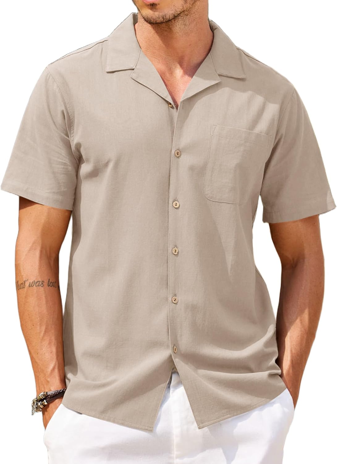 Stylish COOFANDY Men's Hawaiian Floral Shirts for Beach Fun