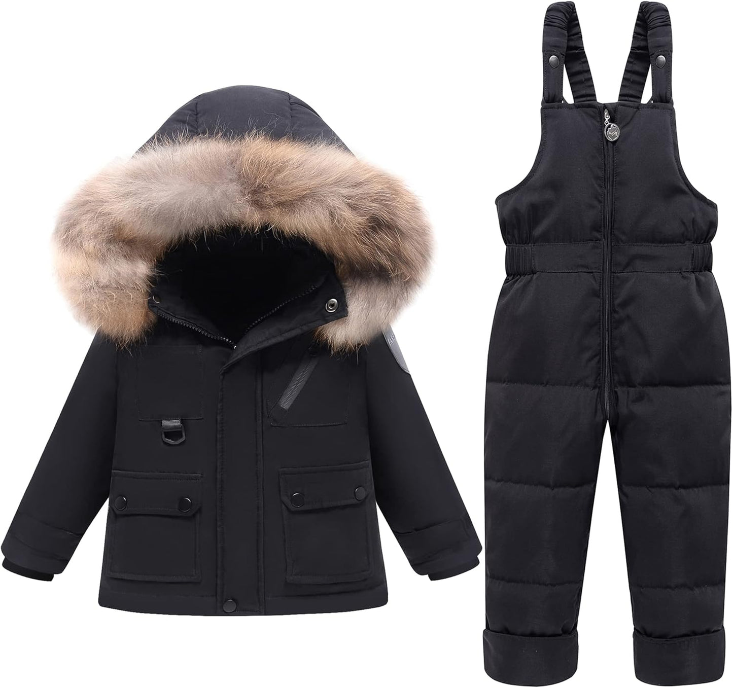 2-Piece Toddler Snow Suit for Ultimate Winter Fun and Comfort