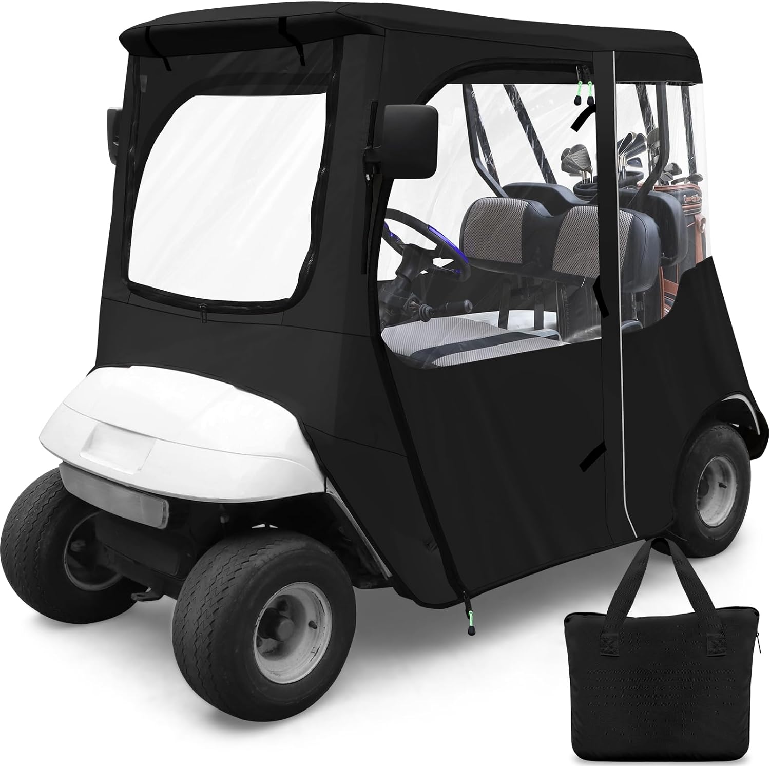 Cartalia Golf Cart Deluxe Enclosure - All Weather Protection