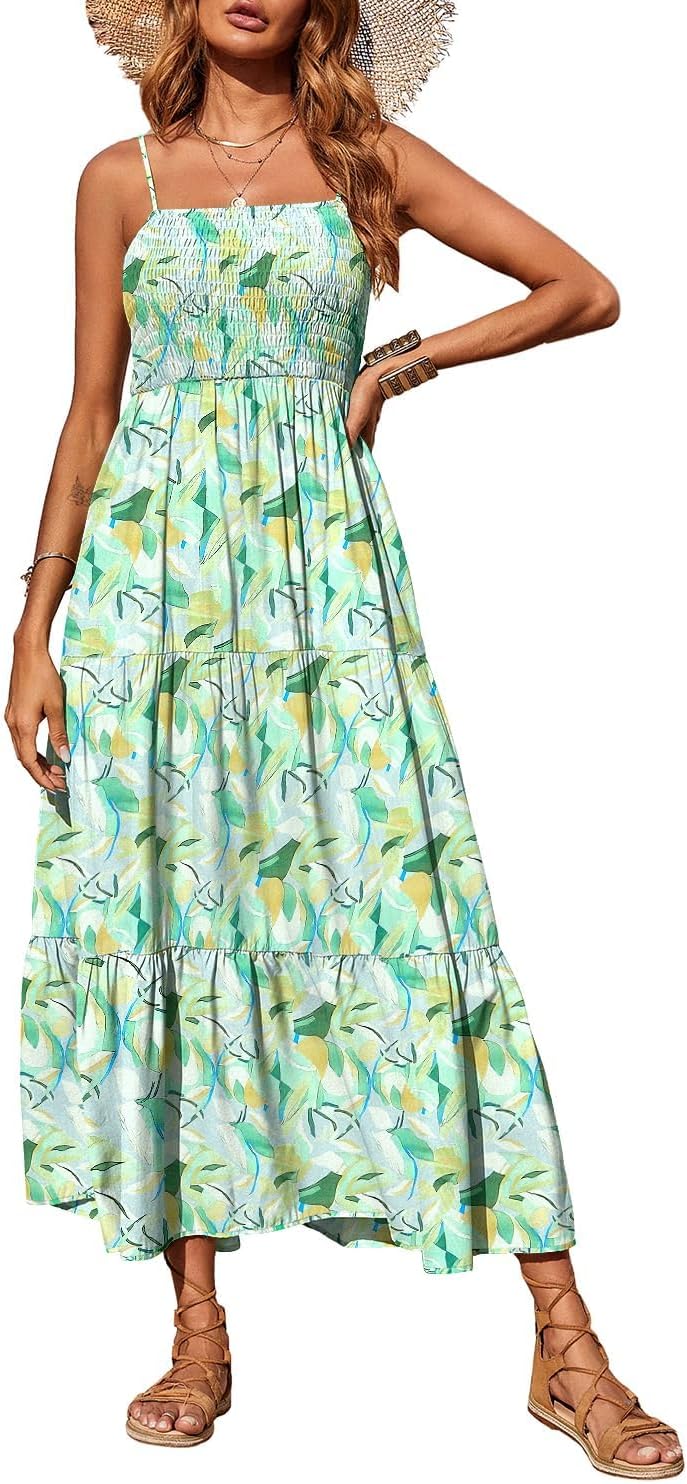 PRETTYGARDEN Women's Summer Maxi Dress for Casual Beach Wear