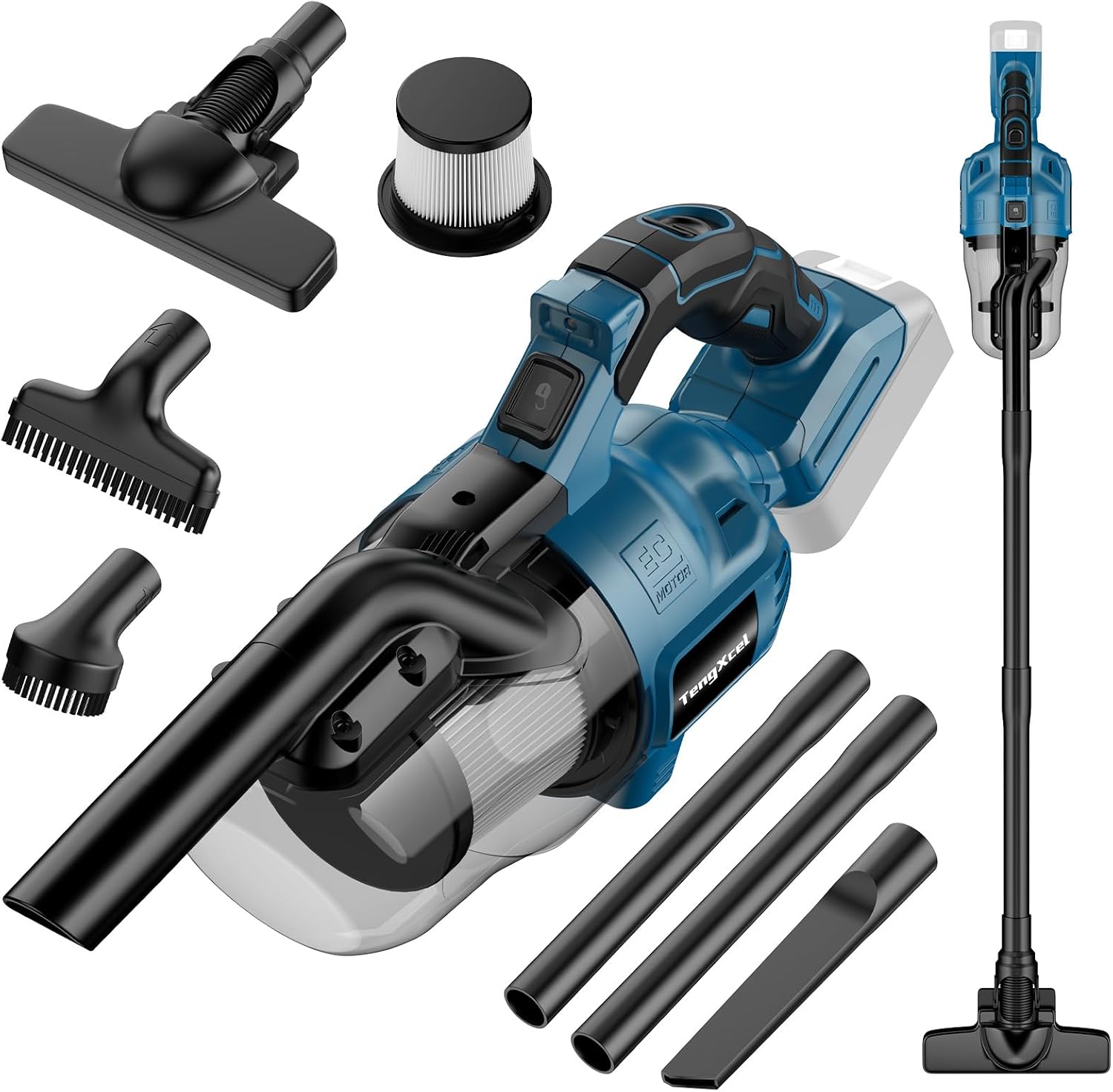 Cordless Vacuum Cleaner for Makita 18V LXT Battery - Portable Tool