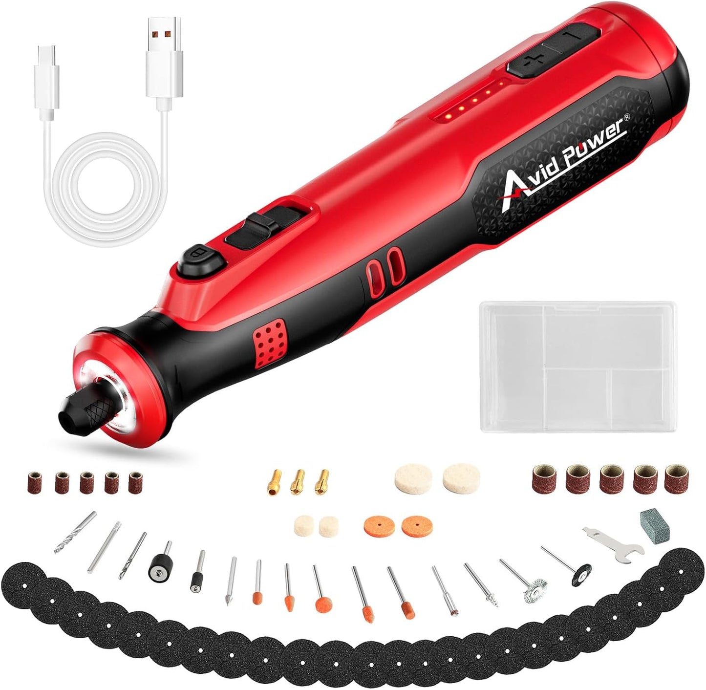 AVID POWER Cordless Rotary Tool for Dog Nail Grinding & More