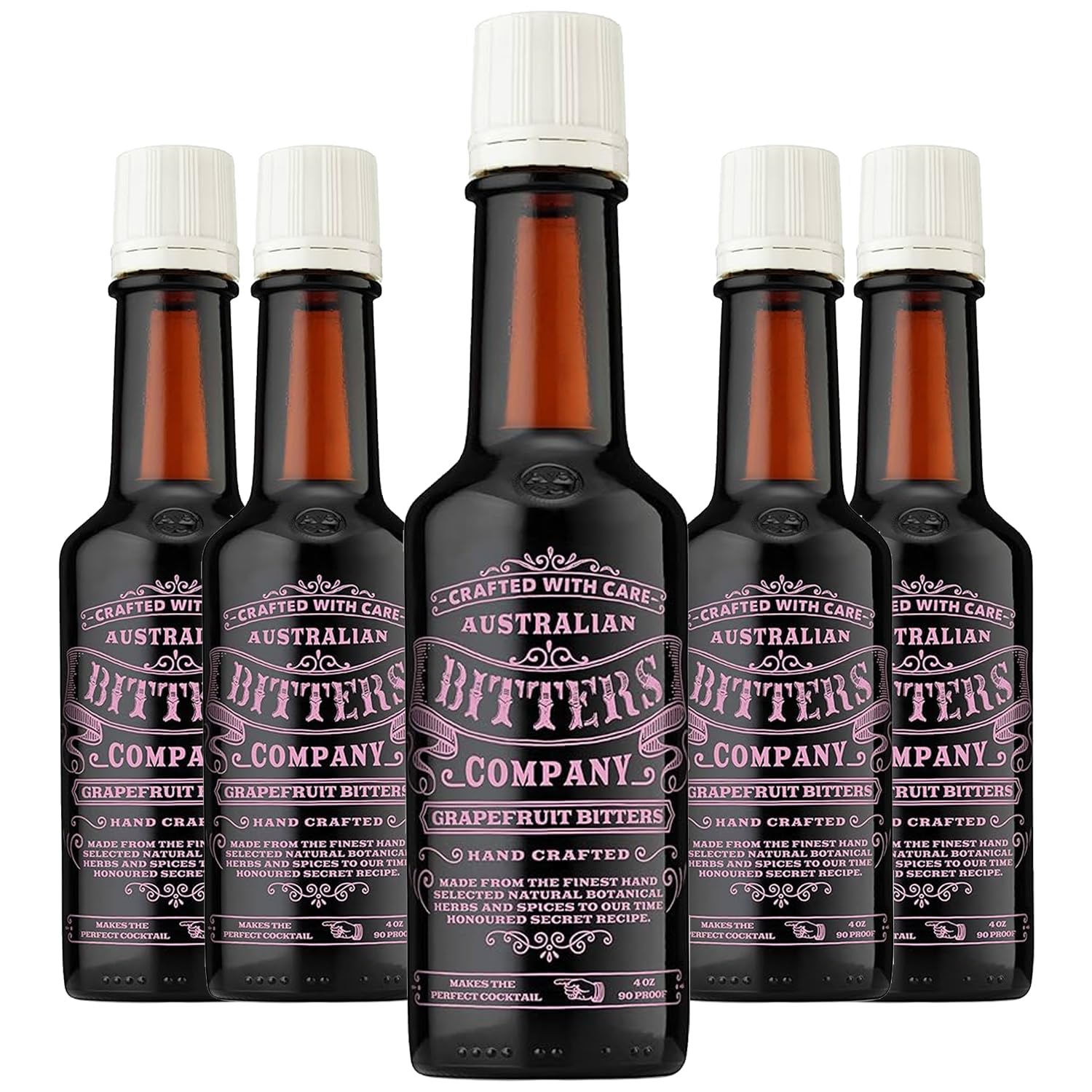 Premium Aussie Grapefruit Bitters: 4oz x5 for Elevated Cocktails