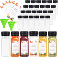 80pcs 2oz Juice Bottles with Caps for Smoothies and Juicing