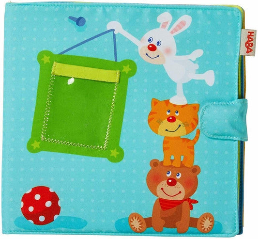 HABA Soft Fabric Baby Album - Stimulating Sensory Toy